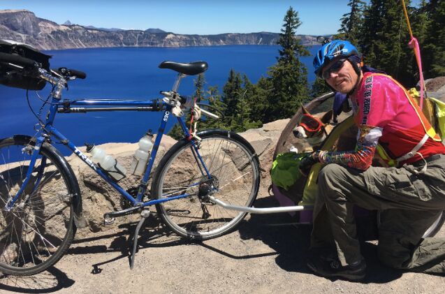 adventure of a lifetime a man and his dog ride 5 000 miles across cou