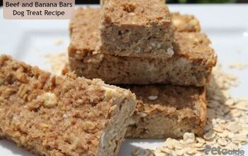 Beef and Banana Bars Dog Treat Recipe