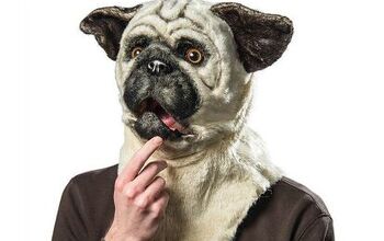 Creepy Pug Mask Talks When You Talk!