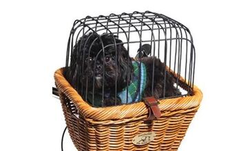 Dog Bike Basket – Snazzy Jazzy Pet Rattan Pet Bike Basket