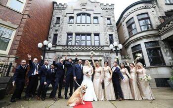 Golden Retriever Flower Girl Steals The Limelight at Her Mama’s Wedd