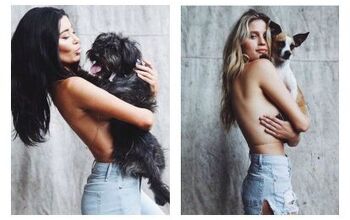 #PuppyBra: Instagram Models Go Topless For A Good Cause