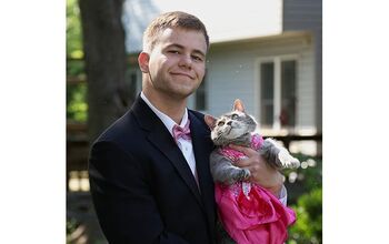 Teen Takes His Cat to the Purrom